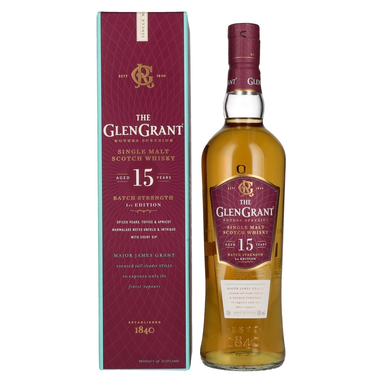 Glen Grant 15 Years Old BATCH STRENGTH Single Malt Whisky