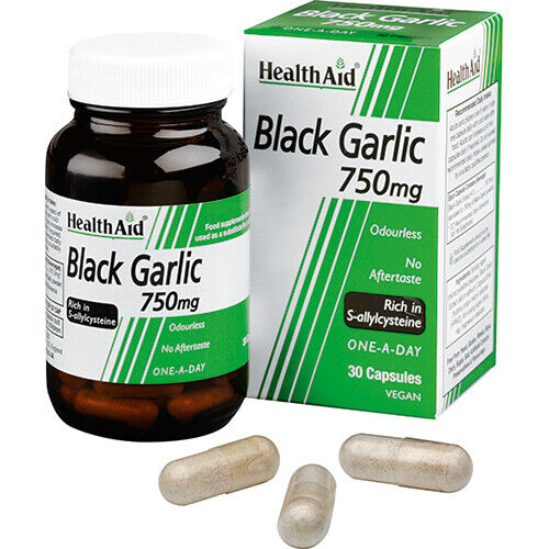 Health Aid Ajo Negro Perlas 30 Vcaps
