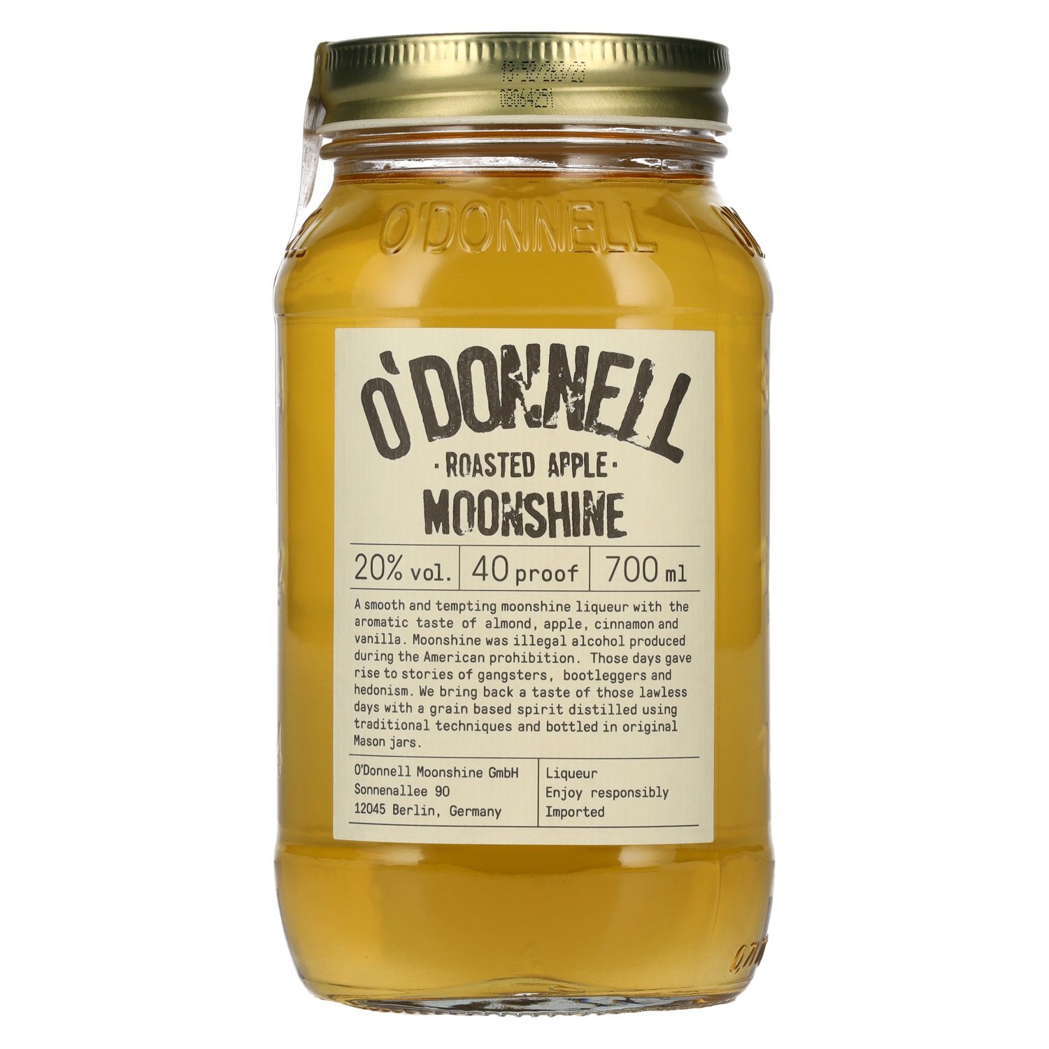 O'Donnell Moonshine ROASTED APPLE Liqueur