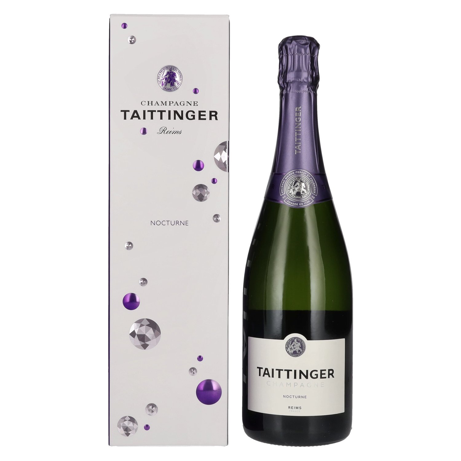 Taittinger Champagne NOCTURNE Sec in confezione regalo