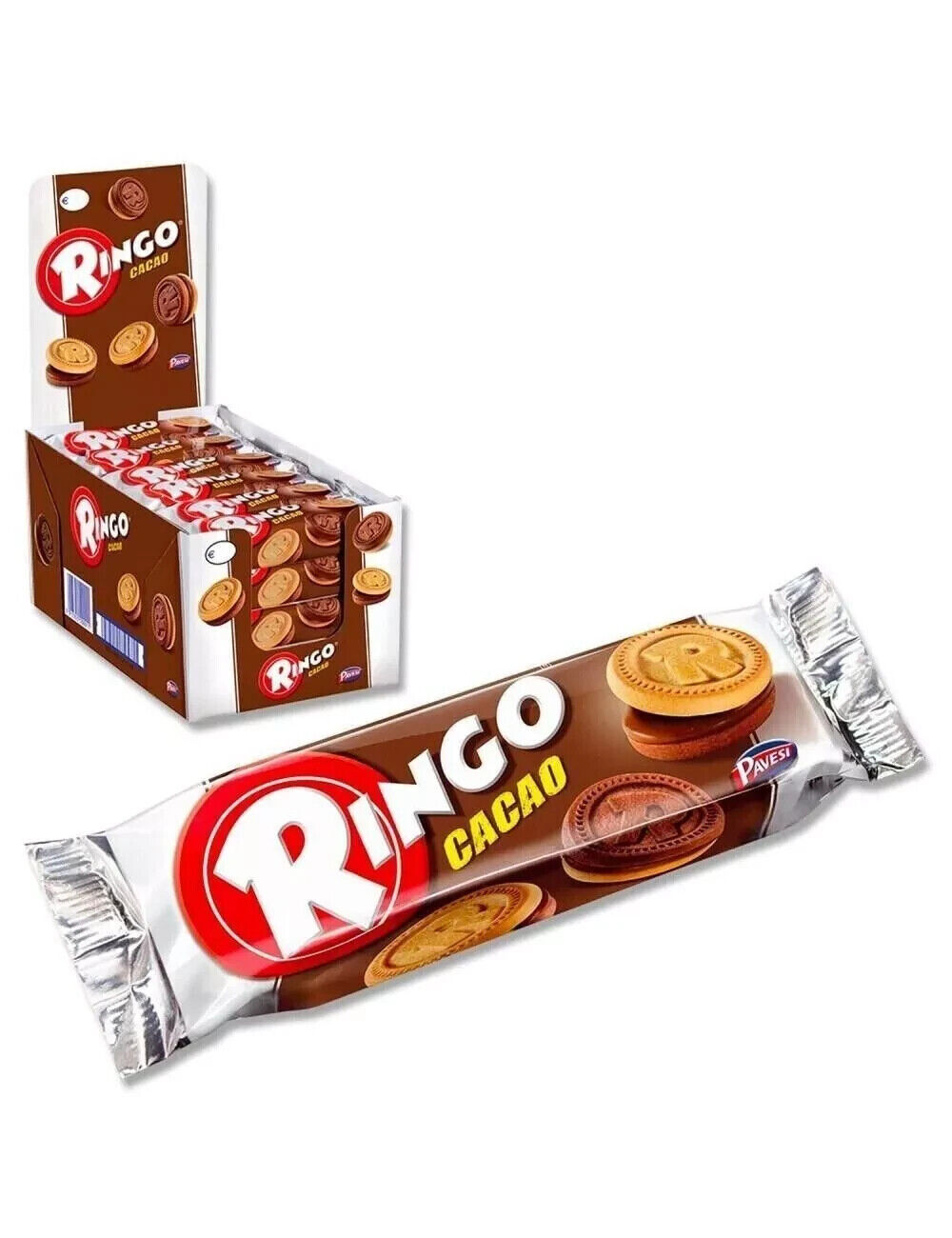24 confezioni di RINGO con Crema al Cacao Pavesi SPEDIZIONE GRATUITA