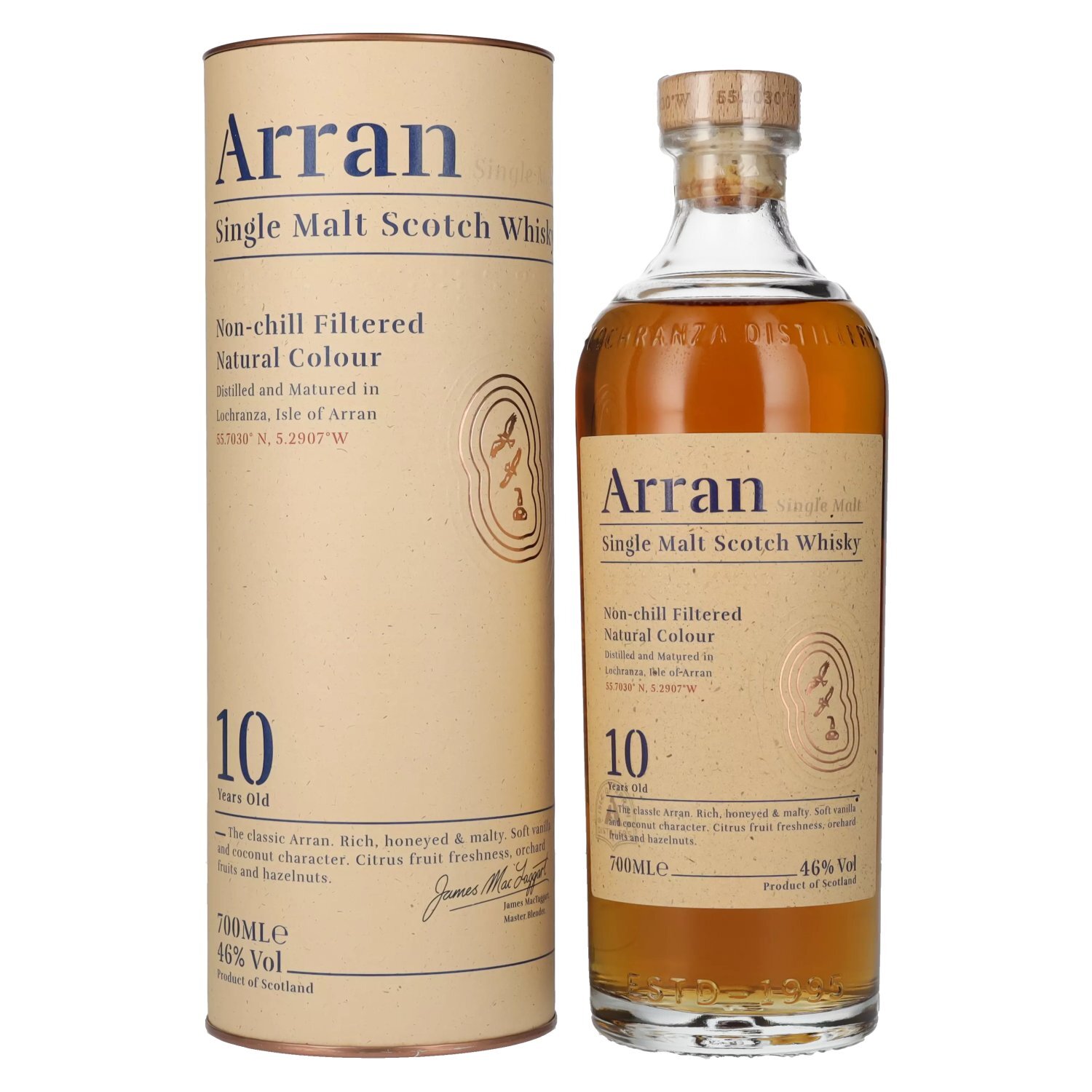The Arran Malt 10 Years Old Single Malt Scotch Whisky