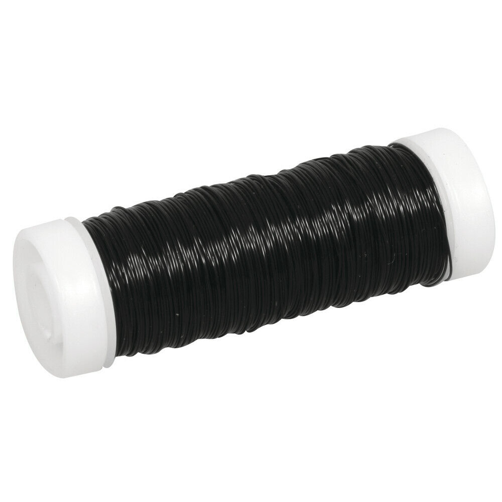Filo Per Gioielli Da Uncinetto, Bobina 50 M, 0,30 Mm, Nero