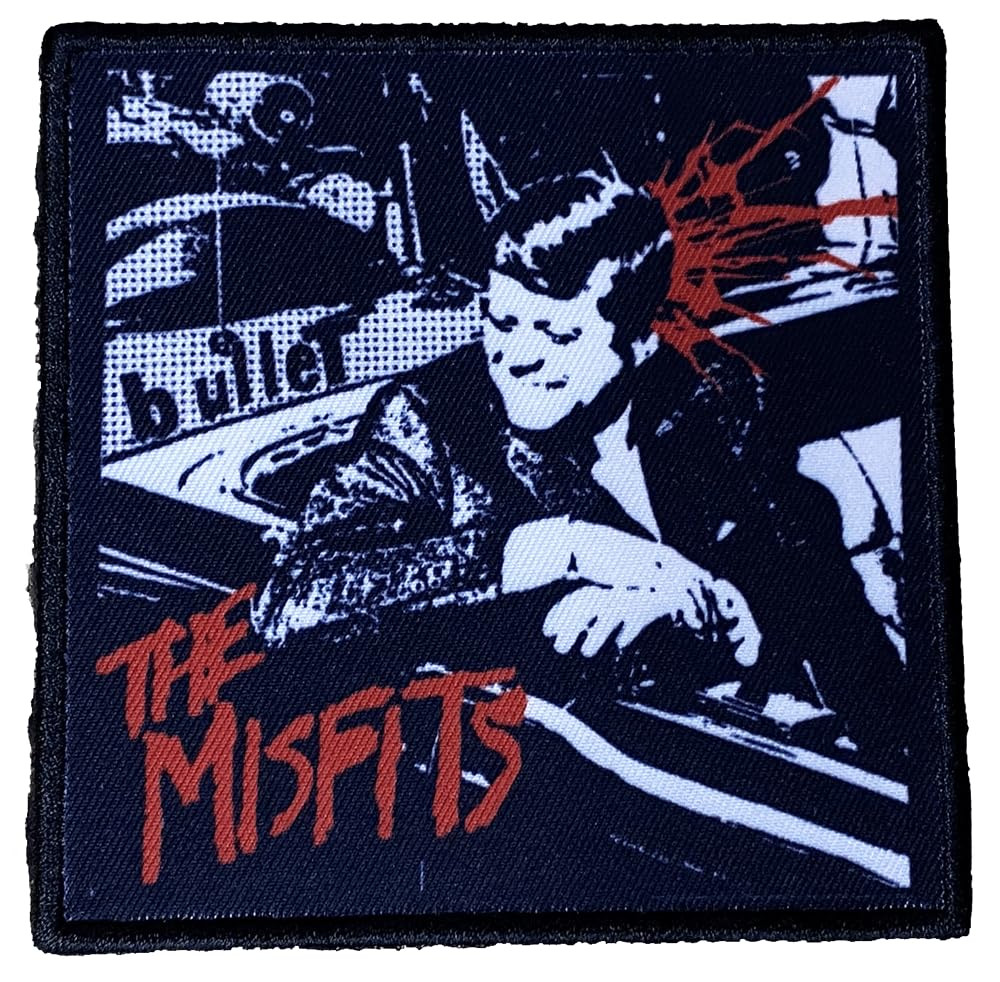 Misfits, MISFITS, BULLET, PRINTED PATCH, PATCH