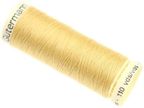 GUTERMANN - 100mt - FILO PER CUCITO 100% POLIESTERE - COLORE GIALLO MACARON 415