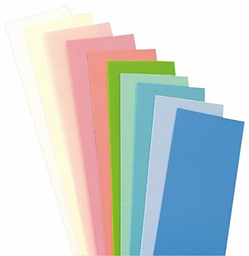efco-Fogli di cera, colore: mix colori pastello, 200 x 50 x 50 mm, 10 pezzi (d1C
