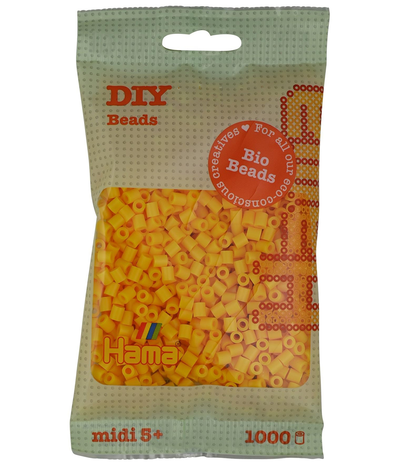 Hama Midi Bio Beads Bag   Approx. 1000 Fuse Beads   Mosaic Decoration Arts & Cra
