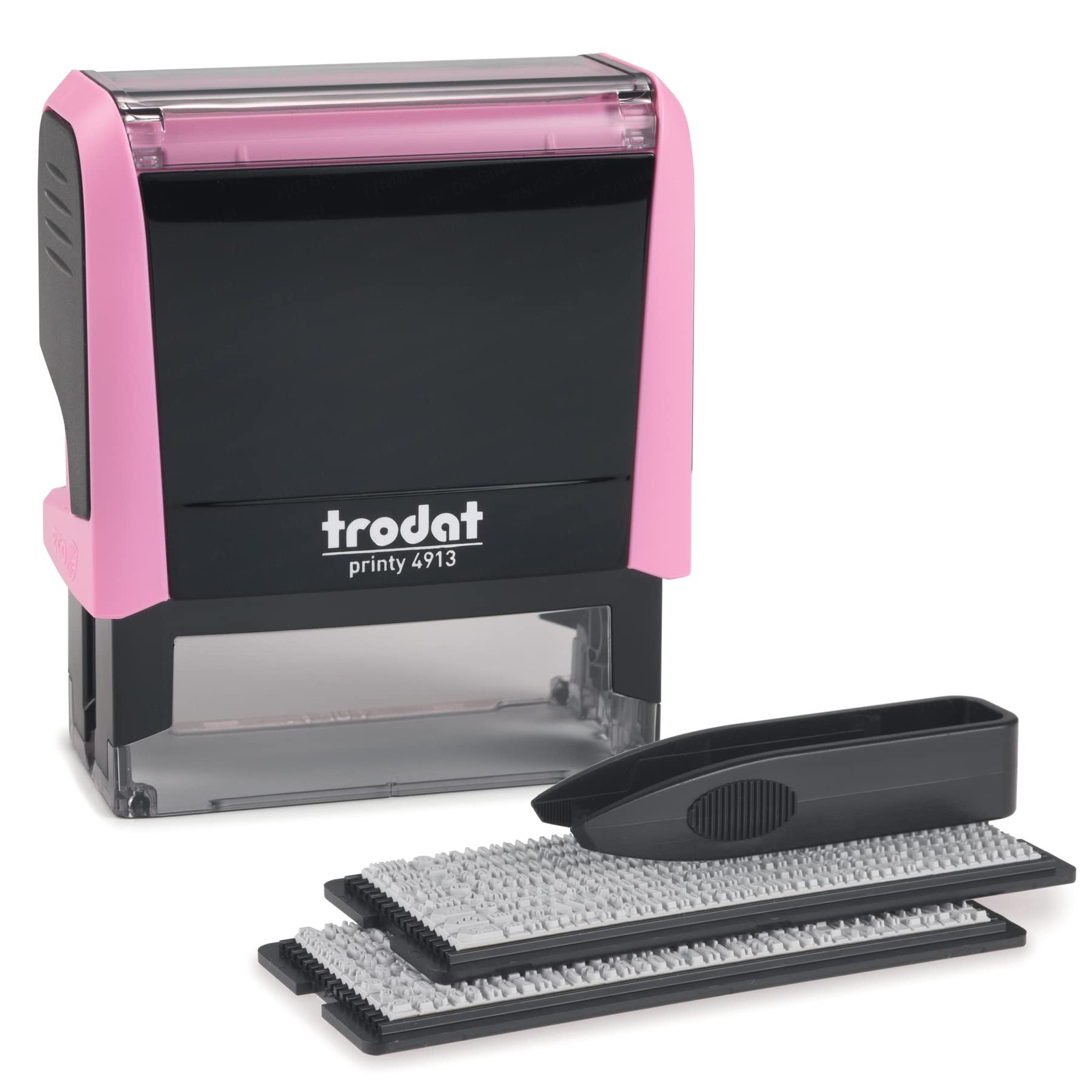 Trodat Printy 4913 Custom Stamp - DIY Self Inking Stamp Personalised by You - Pa