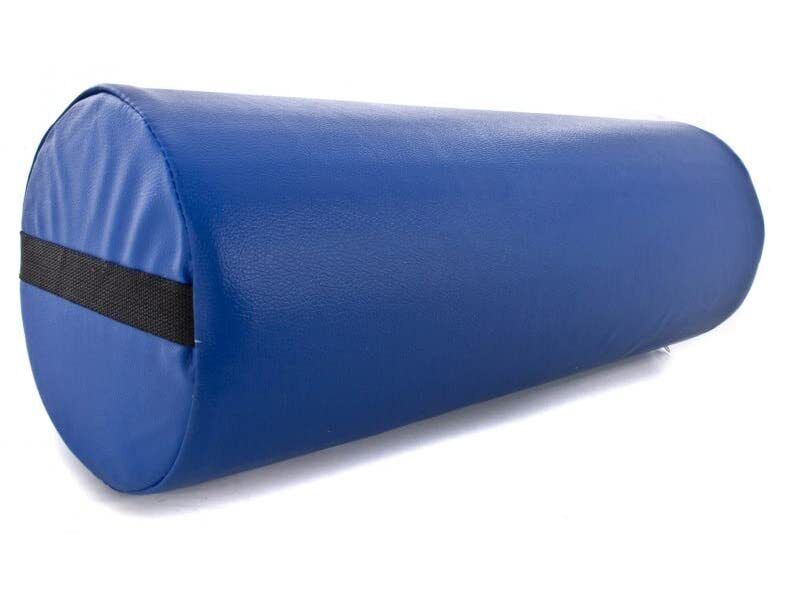QUIRUMED Cuscino Rullo 55 x 20 cm Blu (j5H)