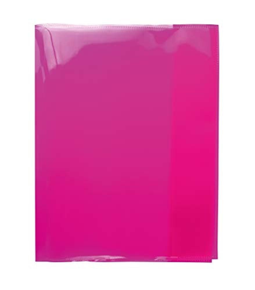 (TG. Quart) HERMA 19625 Quart - Copertina per quaderni, trasparente, rosa, 10 pe