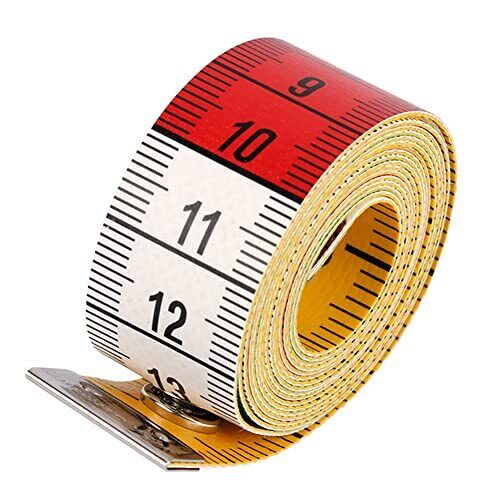 Metro da Sarto, 2 in 1 Metro per sarto morbido con scatto 150 cm/60 (U6y)