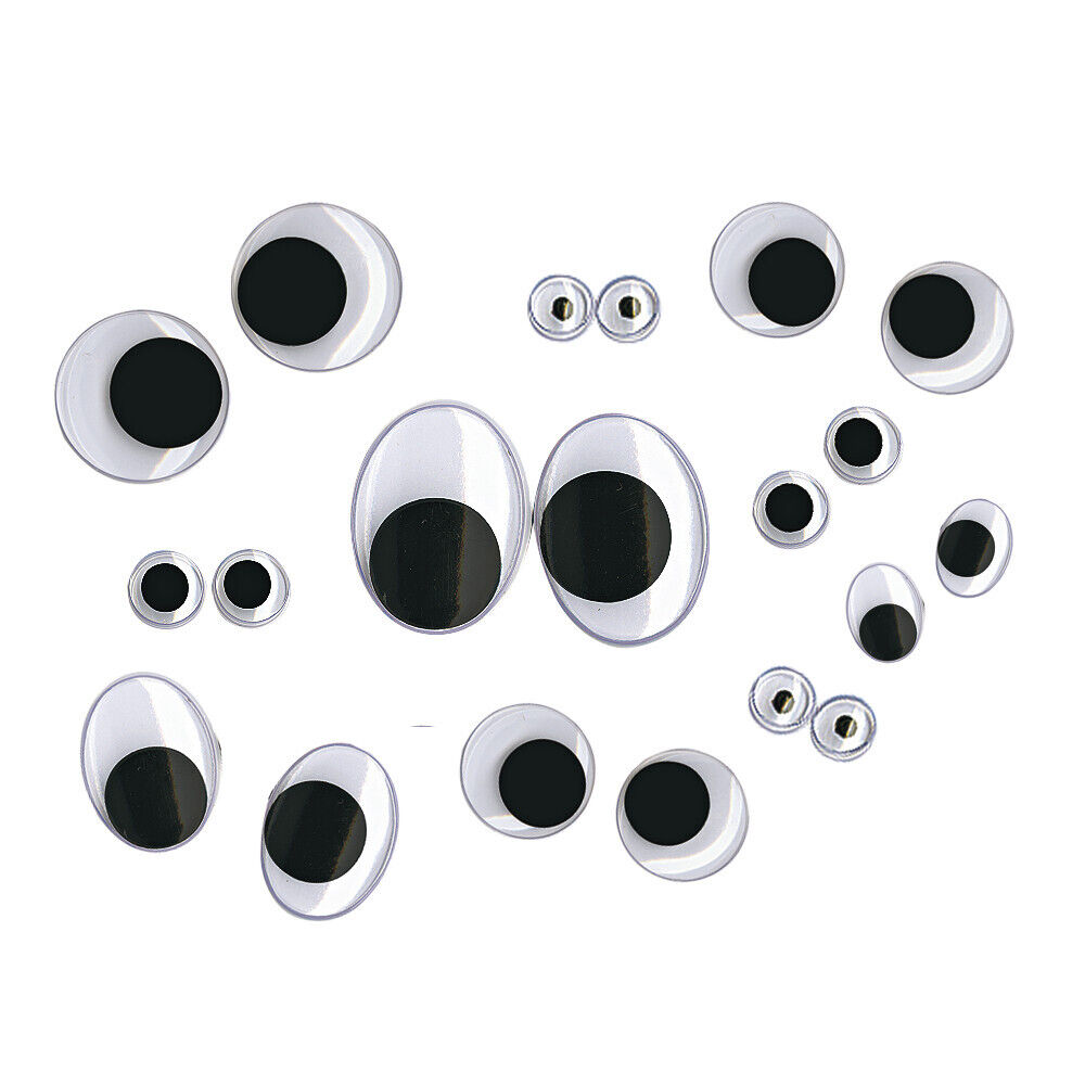 Occhi Mobili, Assortiti, 100 Pz