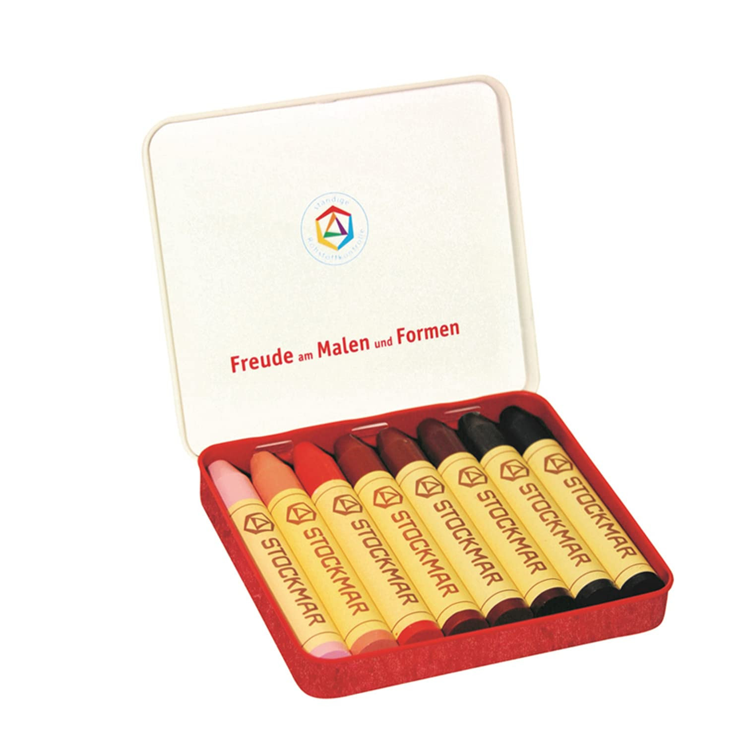 Stockmar 32200 Wax Crayons Special Edition Colours of the World with 8 Colourful