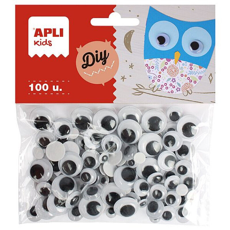 SACH 100 OCCHI MOBILI ADH NERO ROTONDO