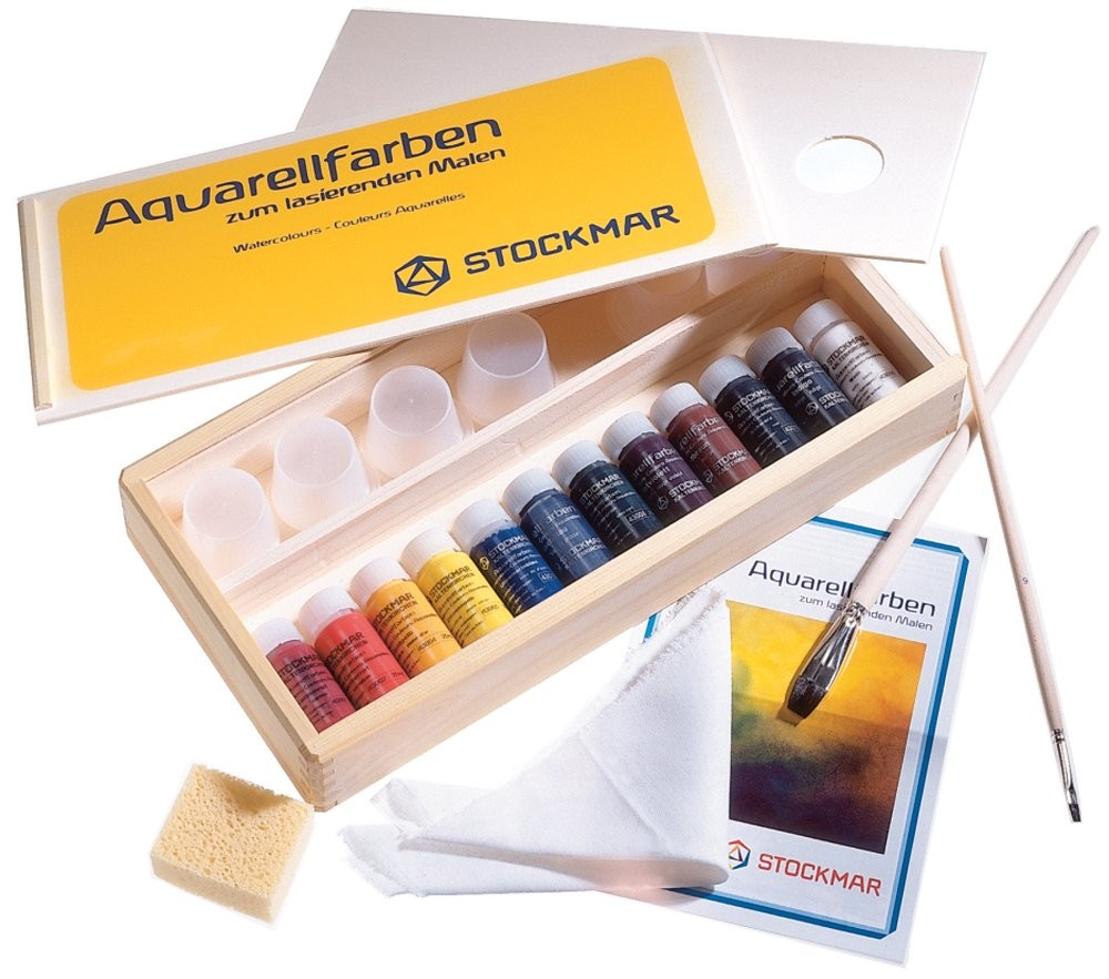 Stockmar Complete Watercolor Paint Set by Stockmar