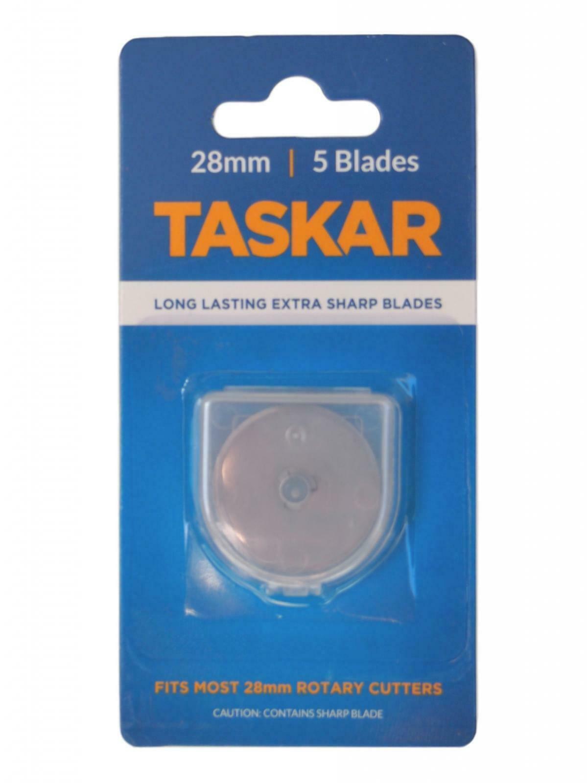 Lame per taglierine rotative Taskar 28 mm - confezione da 5