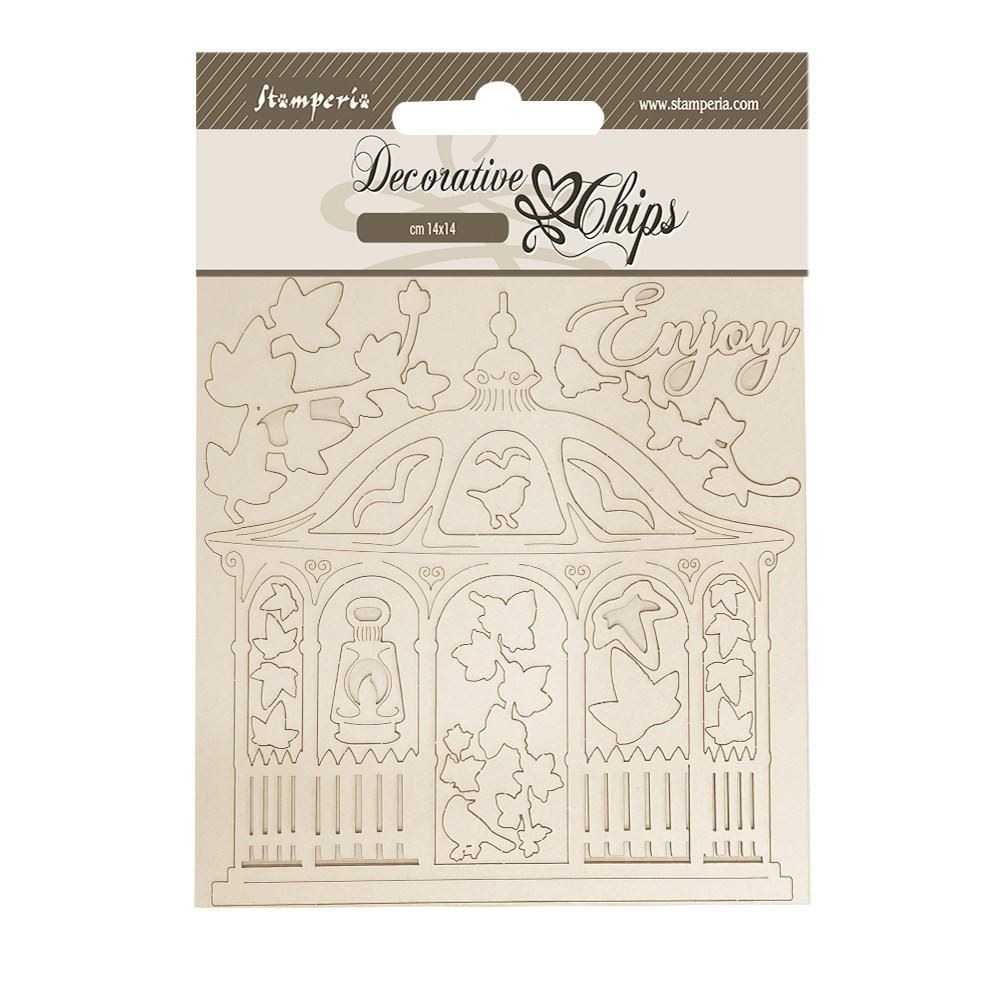 Decorative Chips House of roses gazebo