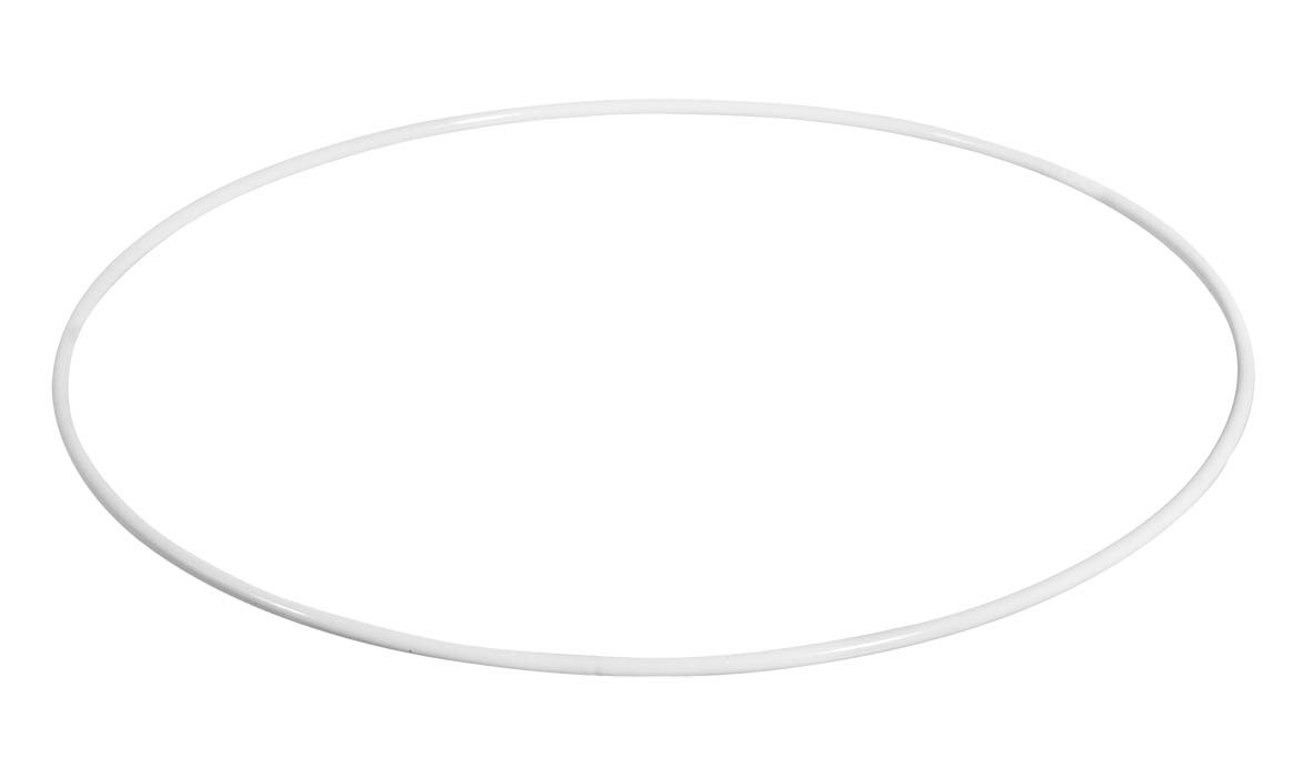 Rayher 2505200 Coated Metal Ring for Wedding Crafts, Hoop for Dream Catcher and