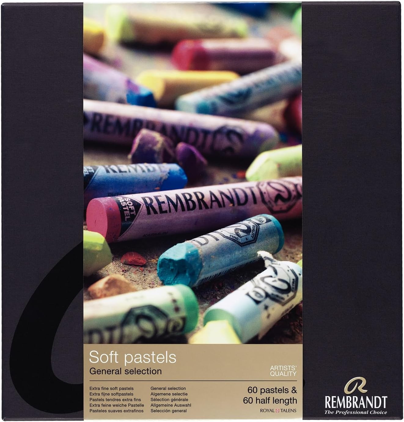 Rembrandt Set Professionale Pastello Morbido 60 + 60