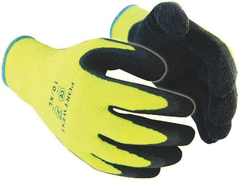 (TG. L/9) Portwest A140BKRL Guanto Grip Termico per il Freddo Estremo, Giallo/Ne