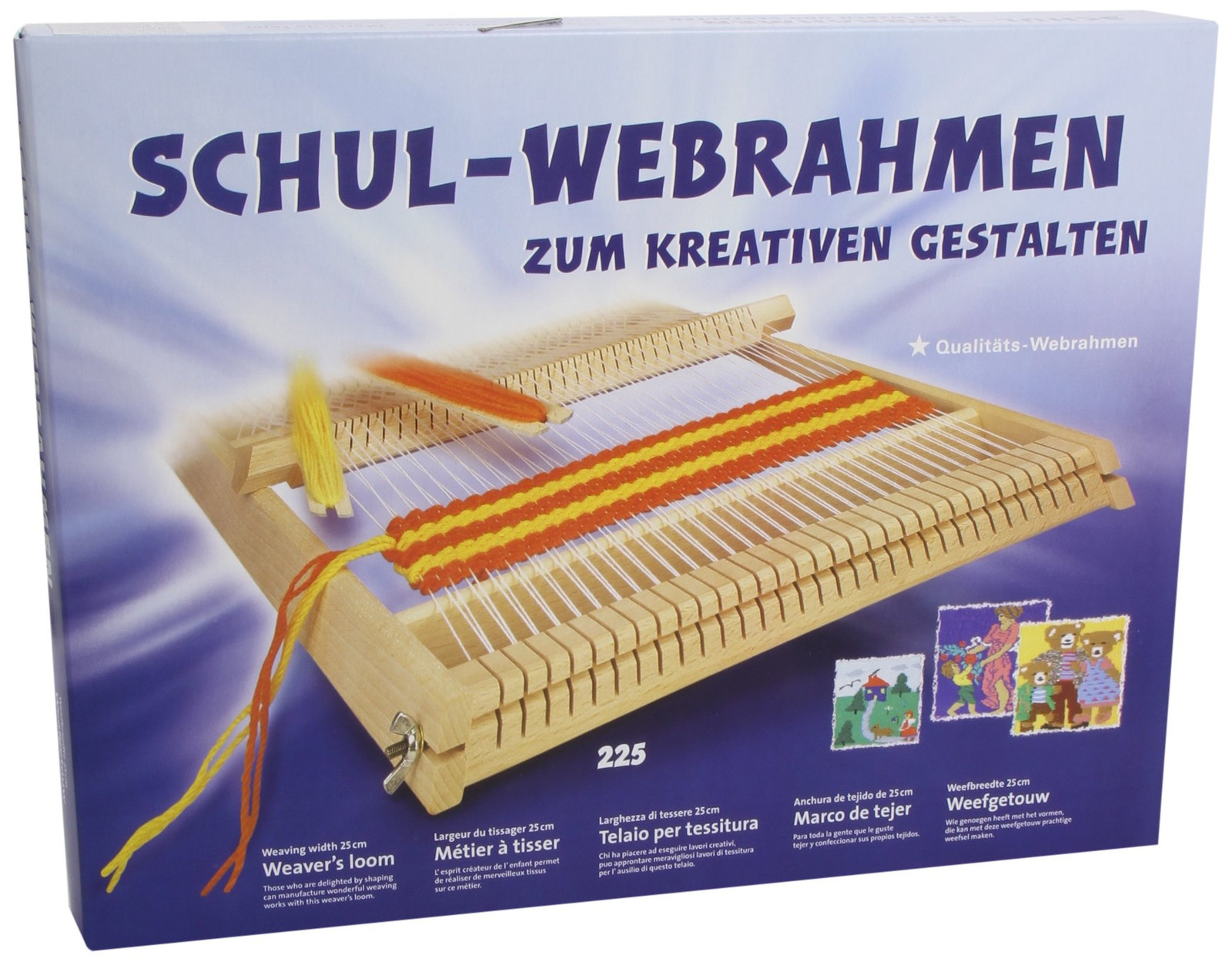 Allgäuer Webrahmen 225 25 cm School Weaving Frame