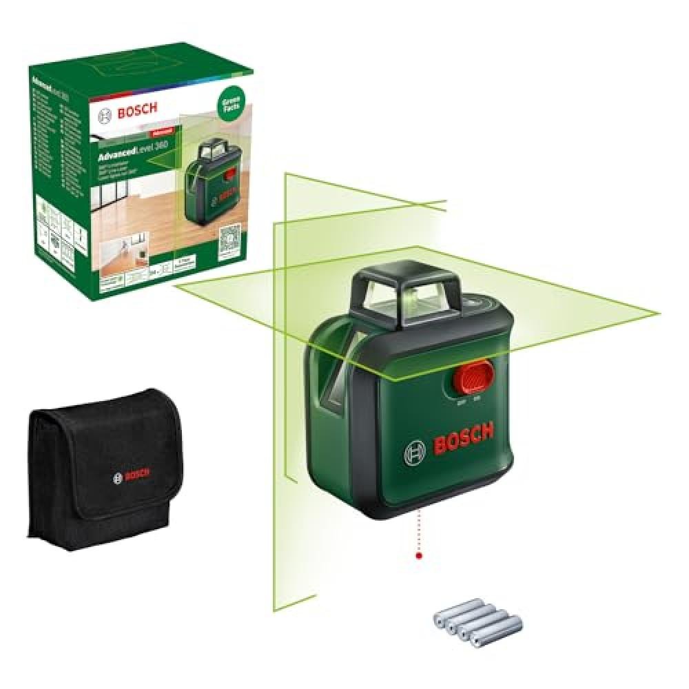 Bosch livella laser multifunzione AdvancedLevel 360 (3 linee laser incl. 360° p