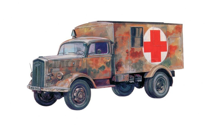 ITALERI 7055 1/72 Kfz.305 Ambulance