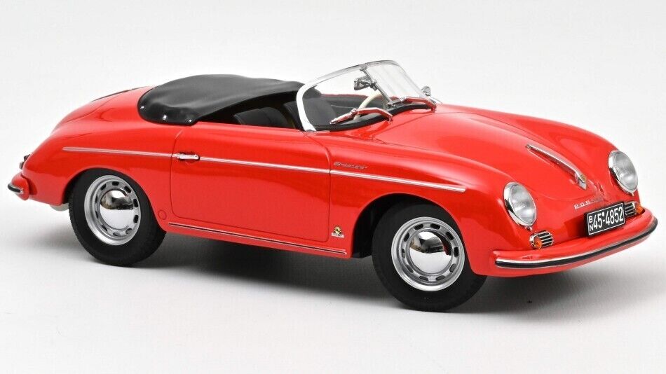 PORSCHE 356 SPEEDSTER 1954 RED 1:18