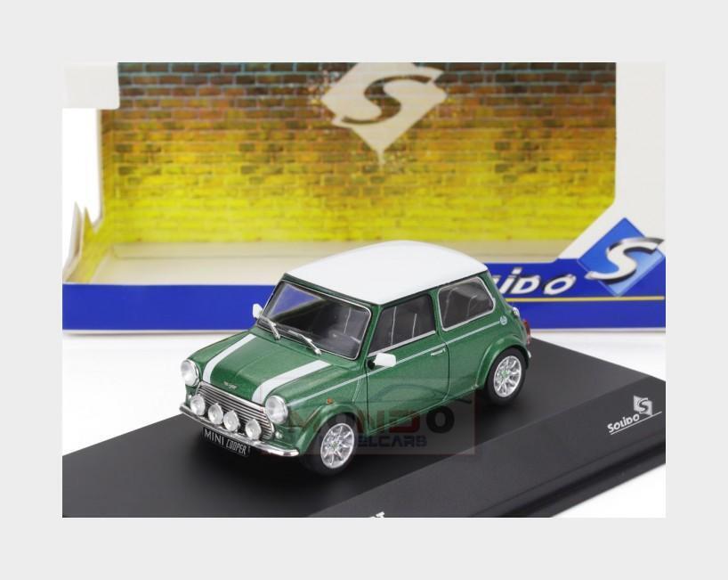 1:43 SOLIDO Mini Cooper S 1994 Green White SL4316601
