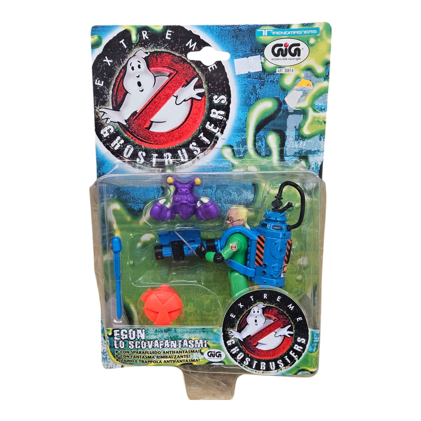 TRENDMASTERS EXTREME GHOSTBUSTERS - EGON LO SCOVAFANTASMI, VINTAGE 1996