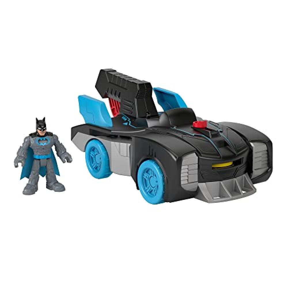 Fisher-Price Imaginext- DC Super Friends Batmobile Bat-Tech, Veicolo a Spinta ch