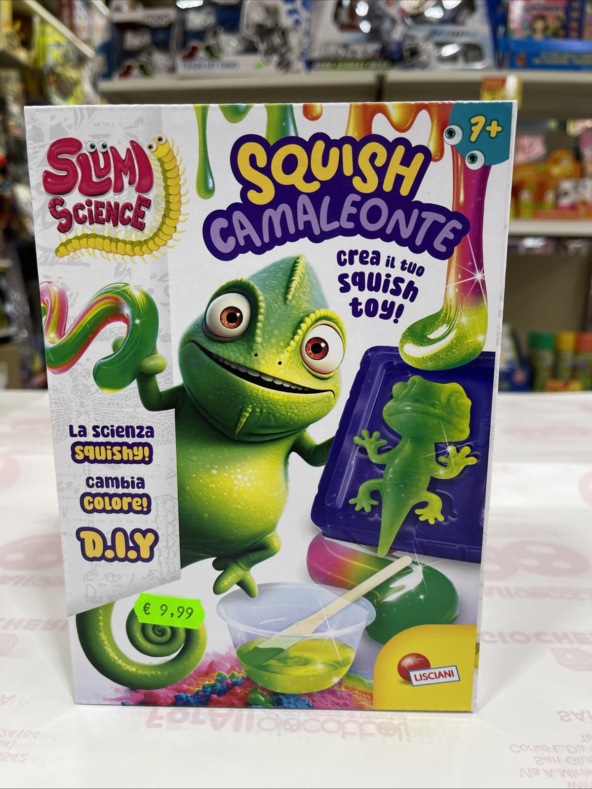 Lisciani Slumi scienze Crea Squish Camaleonte