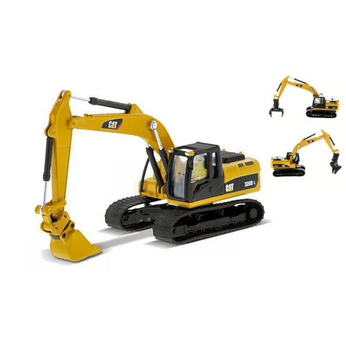 CAT 320D L HYDRAULIC EXCAVATOR W/MULTIPLE WORK TOOLS 1:87 Diecast Master