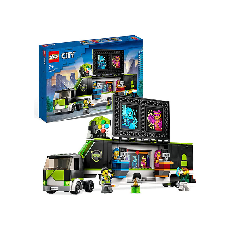Lego City - Camion dei tornei di gioco - LEGO 60388 Playset giocattolo dei torne