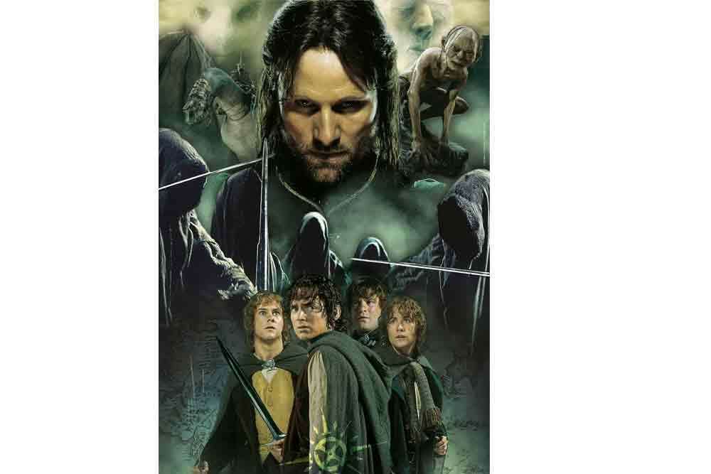 CLEMENTONI - 100463 - Lord Of The Rings Puzzle Collection - Weathertop - Jigsaw
