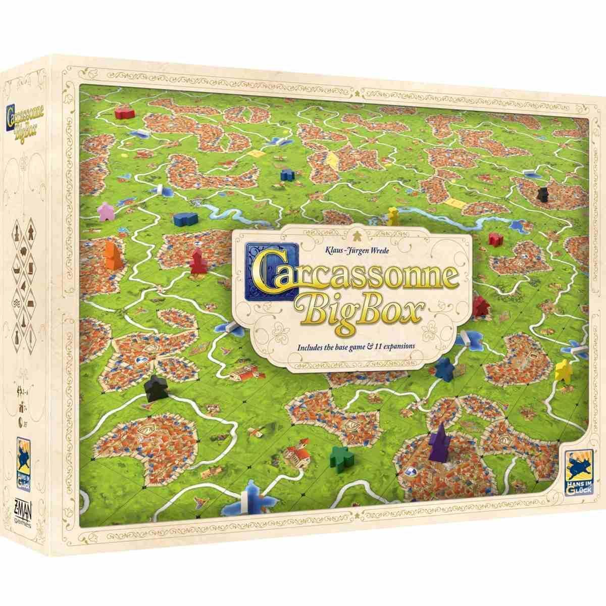 CARCASSONNE Big Box Nuova Edizione 2022 GIOCHI DA TAVOLO Italiano Giochi Uniti