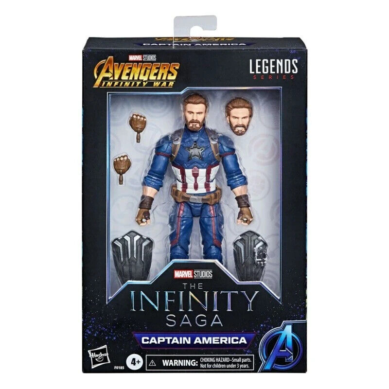 MARVEL LEGENDS SERIES FIGURA CAPITANO AMERICA MARVEL STUDIOS AVENGERS INFINITY