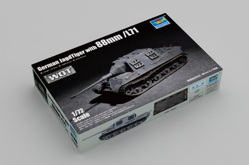 1:72 TRUMPETER KIT German Jagdtiger With 88Mm Pak /L71 TR07166