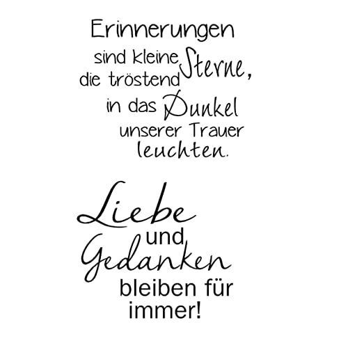 Clear Stamps "Promemoria", 2 pezzi (X3w)