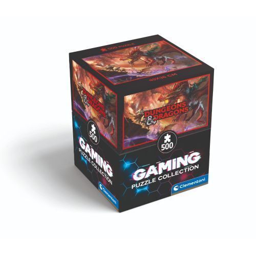 Clementoni CLM35561 Puzzle da 500 Pezzi Cube - Dungeons & Dragons