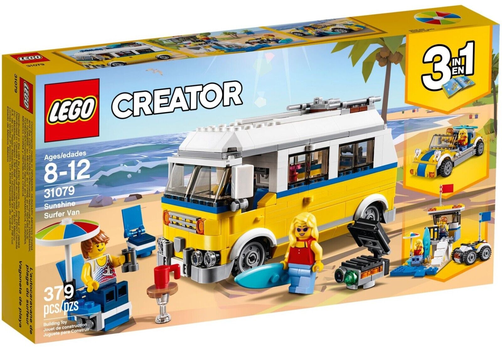 LEGO 31079 - Surfer van giallo