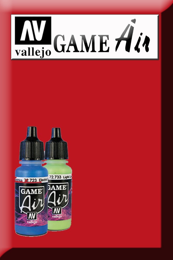VALLEJO GAME AIR PRIMER PURE RED 70624 COLORI VALLEJO