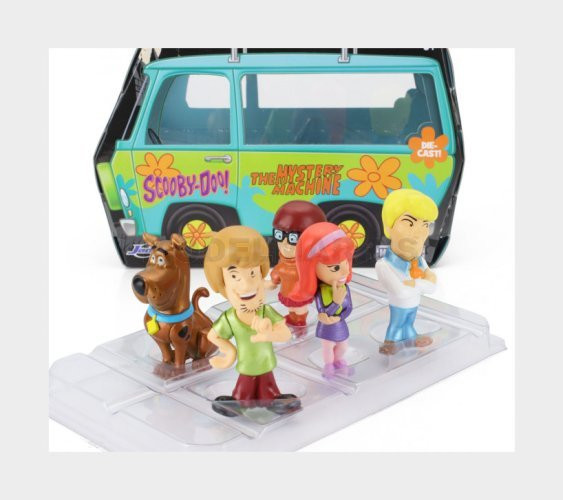 JADA 35877 HANNA BARBERA - SCOOBY-DOO THE MYSTERY MACHINE WITH 5X FIGURES - VARI