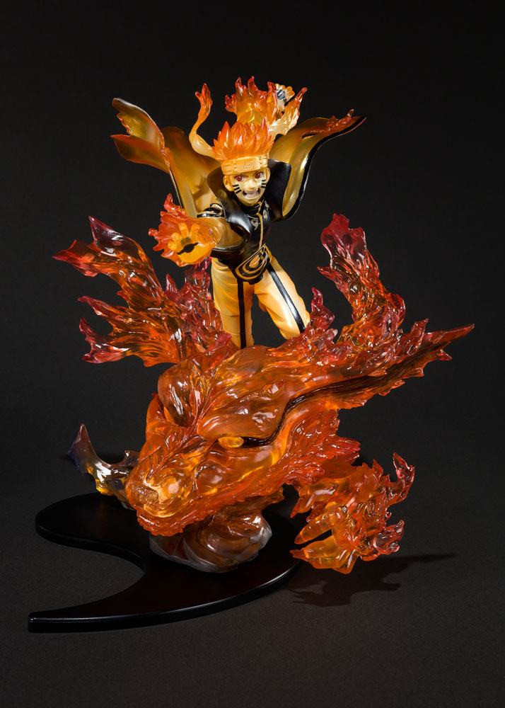 IN STOCK Naruto Shippuden FiguartsZERO PVC Statue Naruto Uzumaki (Kurama) Kiz...
