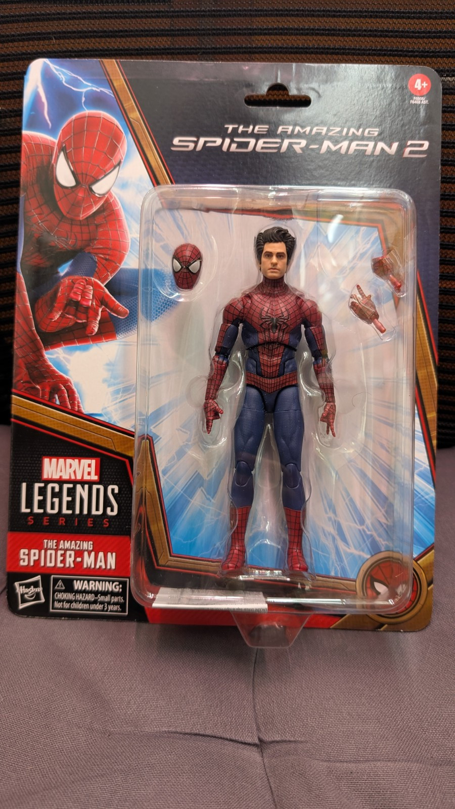 HASBRO MARVEL LEGENDS THE AMAZING SPIDER-MAN 2 ACTION FIGURE.