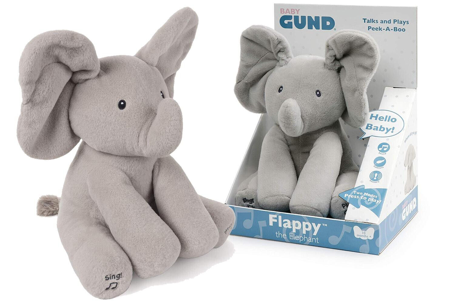 Gund Flappy Elefantino interattivo