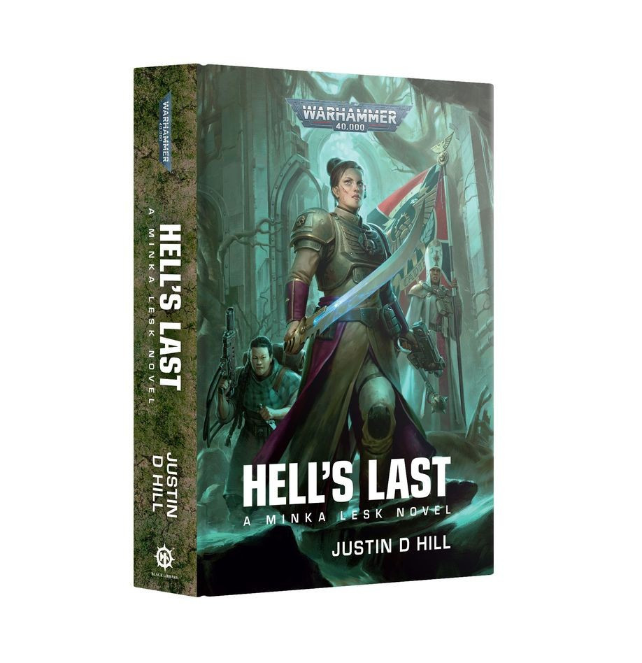 HELL'S LAST a minka lesk novel IN INGLESE libro BLACK LIBRARY età 12+