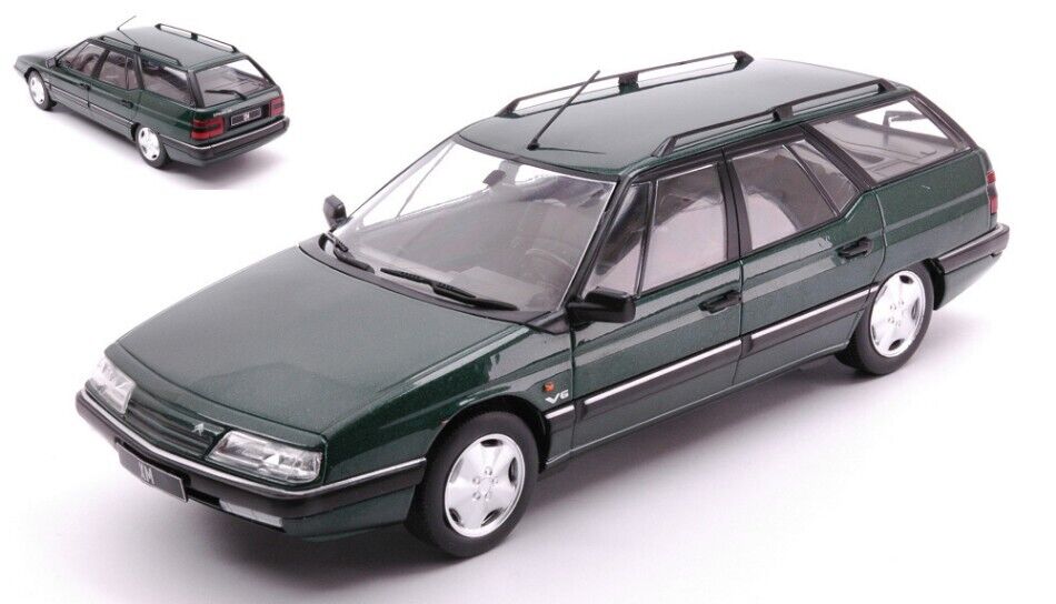 Citroen Xm Break 1991 Metallic Dark Green 1:24 Model WB124194 WHITEBOX