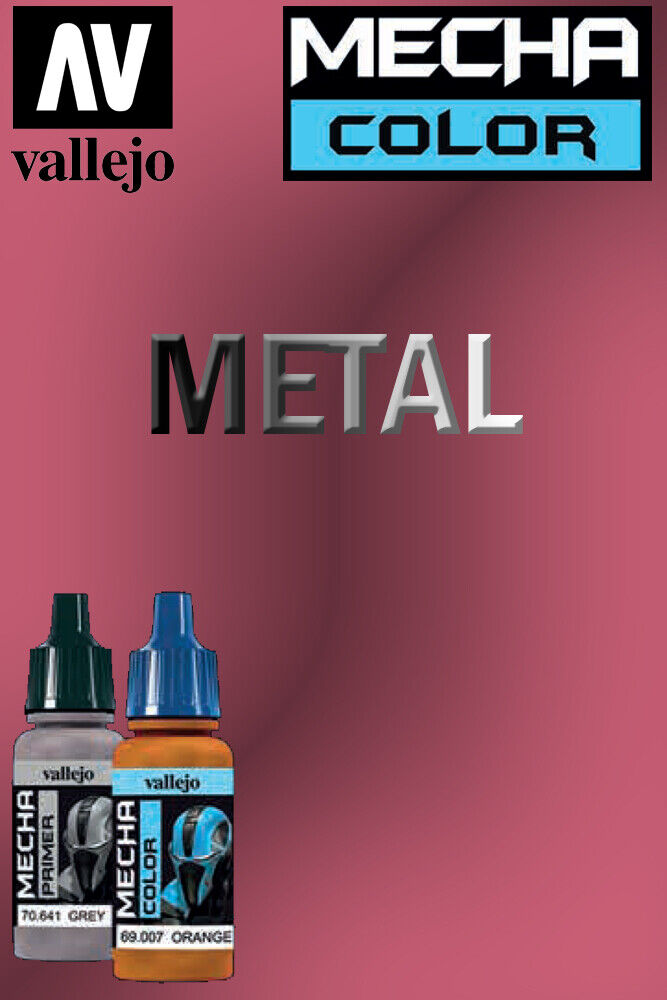 Vallejo Mecha Color Acrylic Paint Colore Acrilico 69066 Metallic Red VALLEJO