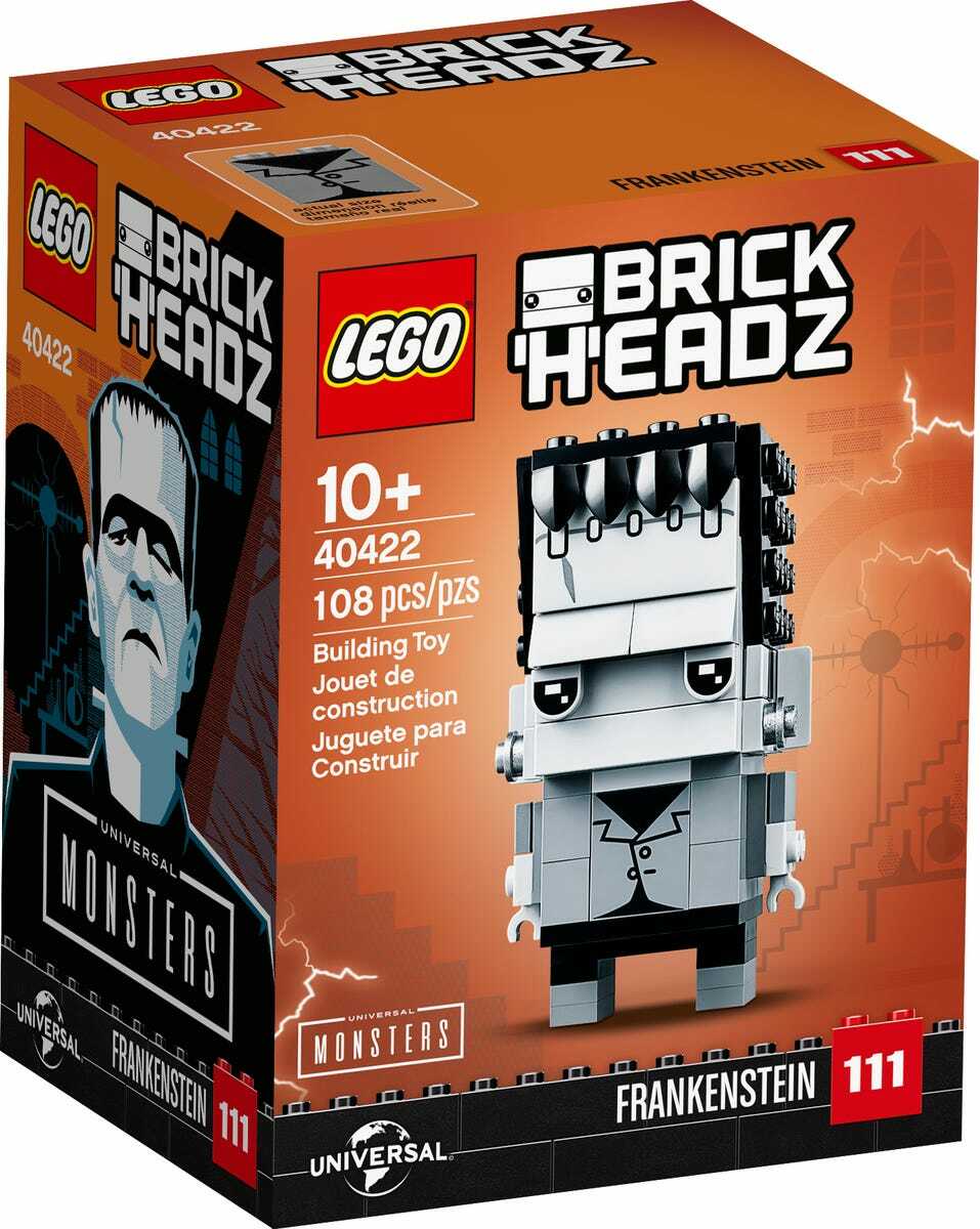 LEGO BRICKHEADZ • 40422 FRANKENSTEIN BRICKHEADZ SET ESCLUSIVO HALOWEEN RETIRED